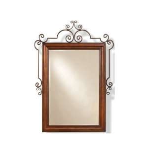  Rectangular Wall Mirror Tuscany Style with Scroll Cast 