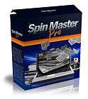 SPIN MASTER PRO   Professional Article Spinner Software  