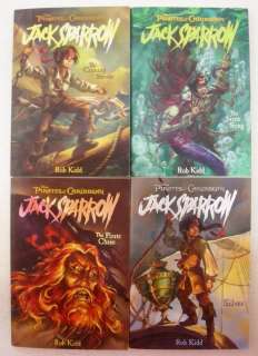 Lot 7 Pirate Books Jack Sparrow Picture Chapter Books  