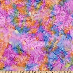  43 Wide Batik Pacific Pleasures Saffron Rose Purple 
