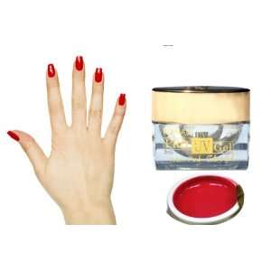   Off Gel Polish Color Red + A viva Red Nail Kit