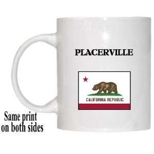    US State Flag   PLACERVILLE, California (CA) Mug 