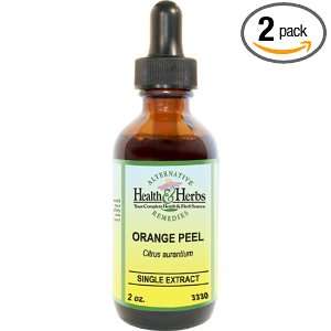 Alternative Health & Herbs Remedies Orange Peel, 1 Ounce Bottle (Pack 