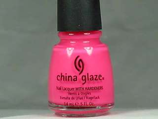 China Glaze Nail Polish Neon SHOCKING PINK 1003  