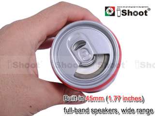 Coca Cola Can Mini Audio Stereo/USB MP3 Player/Speaker/Voice Box 