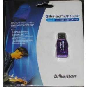  Billionton Class 1 Bluetooth USB Adapter: Electronics