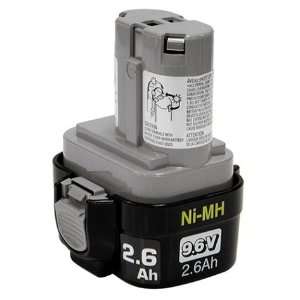  Makita 193156 7 9134 9.6 Volt 2.6 Amp Hour NiMH Pod Style Battery 