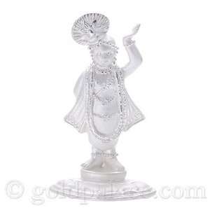 Silver Lord Shreenathji Statue 