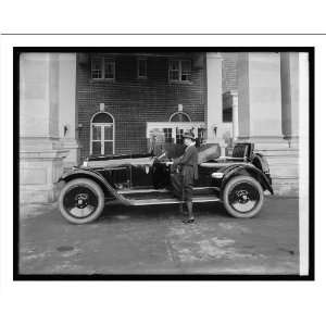    Historic Print (M) Mrs. Phil Riley in St.Clair car
