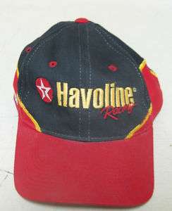 COLLECTIBLE NASCAR TEXACO HAVOLINE BASEBALL HAT CAP  