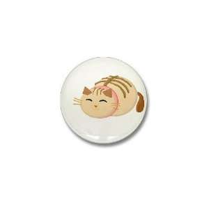  Sushi Cat Funny Mini Button by  Patio, Lawn 
