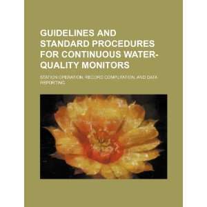 Guidelines and standard procedures for continuous water 