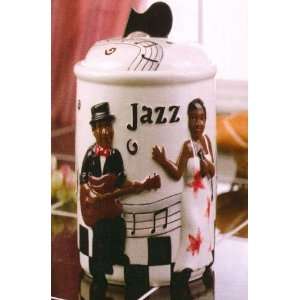  Ceramic Jazz Cookie Jar: Home & Kitchen