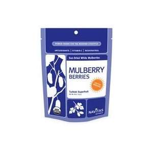 Navitas Naturals Sun Dried White Mulberry Berries (Certified Organic 