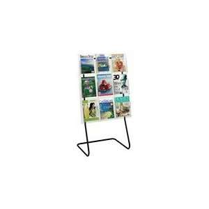  Safco Reveal Floor Stand Black: Office Products