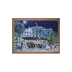  Winter White House Victorian Style Advent Calendar