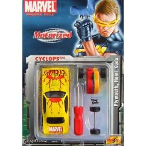   Marvel Motorized Cyclops(Plymouth Hemi Cuda) Model Kit: Toys & Games