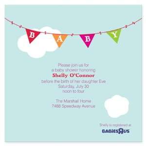  Baby Banners  Girl Baby Shower Invitation: Health 