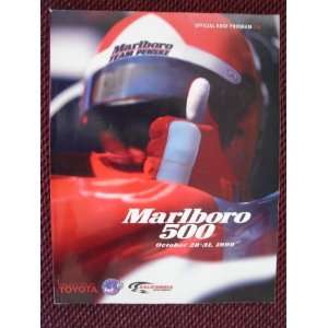  California Speedway   Marlboro 500   Official Race Program 