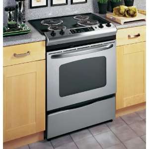   GE(R) 30Slide In Electric Range with Self Cleaning Oven: Appliances