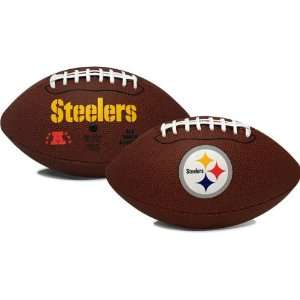   Pittsburgh Steelers Game Time Full Size Football: Sports & Outdoors
