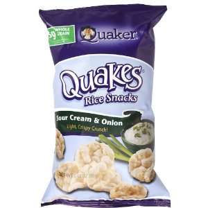 Quaker Crispy Minis Sour Cream & Onion: Grocery & Gourmet Food