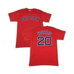  Boston Red Sox Kevin Youkilis Player Name & Number Youth T 