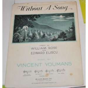  Without a Song: Eliscu & Youmans Rose: Books