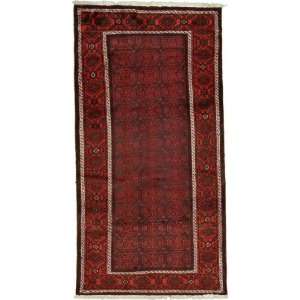 Navy Blue Persian Hand Knotted Wool Shiraz Rug:  