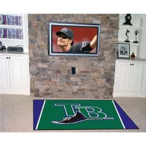  Tampa Bay Devil Rays 5x8 Rug: Sports & Outdoors