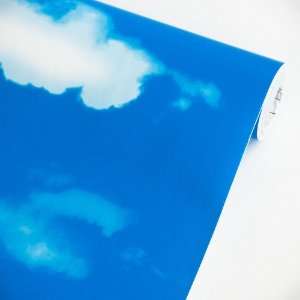  Blue Sky   Self Adhesive Wallpaper Home Decor(Sample 