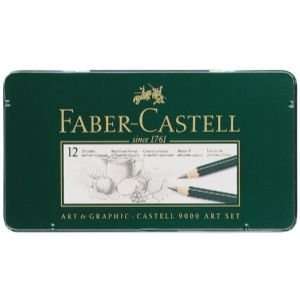  Faber Castell 9000 Graphite Drawing Pencil Design Set 