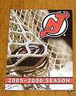 NHL pocket schedule New Jersey Devils 08 09 Rock  