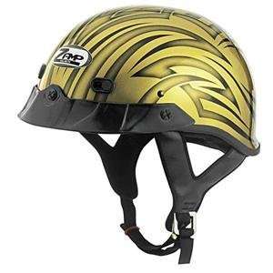  Zamp S 2 Tattoo Helmet   Large/Metallic Gold: Automotive
