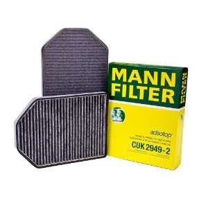  Mann Filter CUK 2949 2 Cabin Air Filter with Activagted 