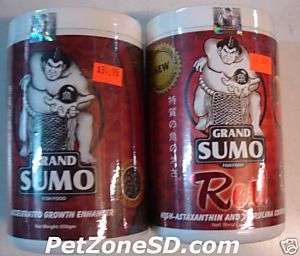 Grand Sumo 550g Original & Red Flower Horn Food COMBO!!  