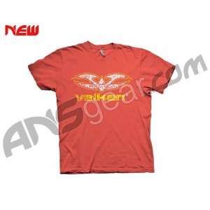  2012 Valken Paintball Scribbled T Shirt   Red