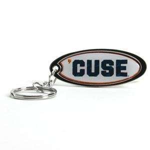  Syracuse CUSE Key Chain   Chrome