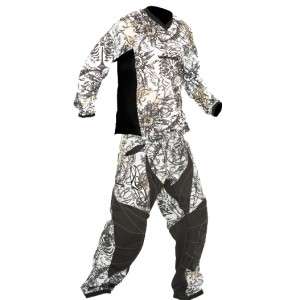 Valken 2011 Crusade Paintball Jersey & Pants Combo   WHITE OUT  