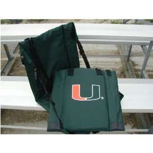  Miami Hurricanes NCAA Ultimate Stadium Seat: Sports 