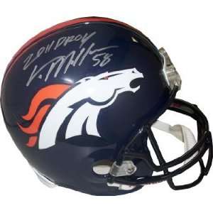   Denver Broncos Full Size Replica Helmet 2011 DROY Sports Collectibles