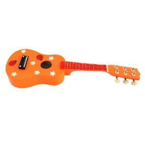  Schoenhut Lady Bug Mini Guitar, Orange Toys & Games