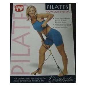 Denise Austin PILATES Complete Workout System Band Cords Equipment VHS 