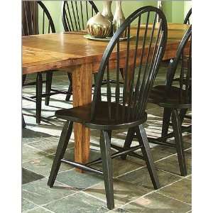  Intercon Black Side Chair Rustic Traditions INRTCHN1408 