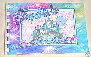 Personalized Autograph Book for DISNEY CHOICE OF BOOK  