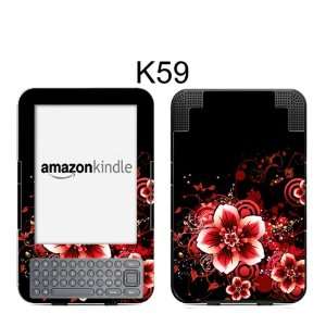    Taylorhe Skins Kindle Skin / decal big red rose Electronics