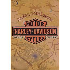  Harley Davidson Nostalgic Estate Flag 