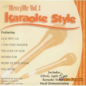  Daywind Karaoke Style CDG #3995   Mercy Me Vol. 1 Musical 