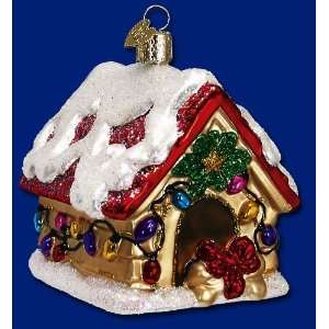  Old World Christmas Dog House Ornament: Home & Kitchen