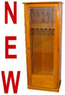 New 10 Gun Cabinet,shotgun/rifle,pine wood case/display  